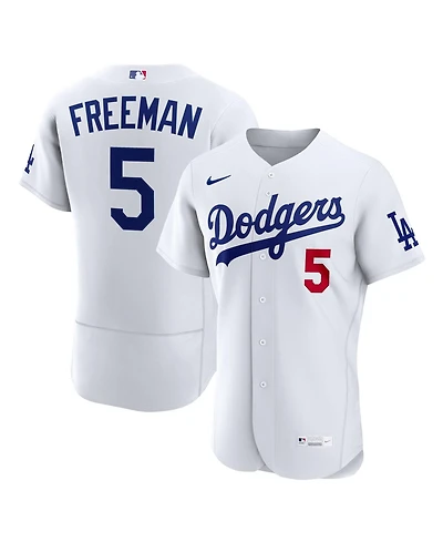 Nike Men's Freddie Freeman White Los Angeles Dodgers Home Authentic Jersey