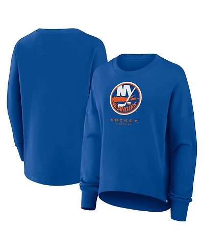 Fanatics Women's Royal New York Islanders Oversized Breakaway Sweatshirt