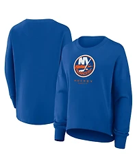 Fanatics Women's Royal New York Islanders Oversized Breakaway Sweatshirt