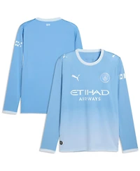 Puma Men's Light Blue Manchester City 2026/27 Home ReplicaLong sleeves Jersey