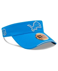 New Era Men's Blue Detroit Lions 2026 Sideline Adjustable Visor Hat