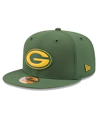 New Era Men's Green Bay Packers 2026 Sideline 9FIFTY Snapback Hat