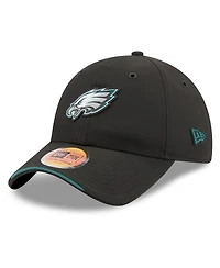 New Era Men's Black Philadelphia Eagles 2026 Sideline Casual Classic Adjustable Hat