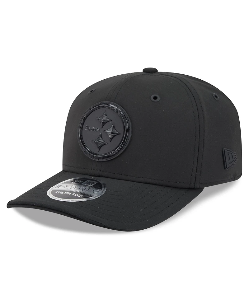 New Era Men's Black Pittsburgh Steelers 2026 Sideline 9SEVENTY Adjustable Hat