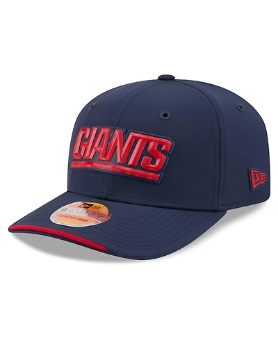 New Era Men's Navy New York Giants 2026 Sideline Throwback 9SEVENTY Adjustable Hat