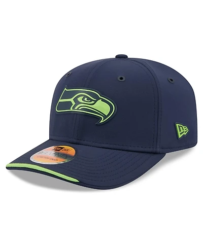 New Era Men's College Navy Seattle Seahawks 2026 Sideline 9SEVENTY Adjustable Hat