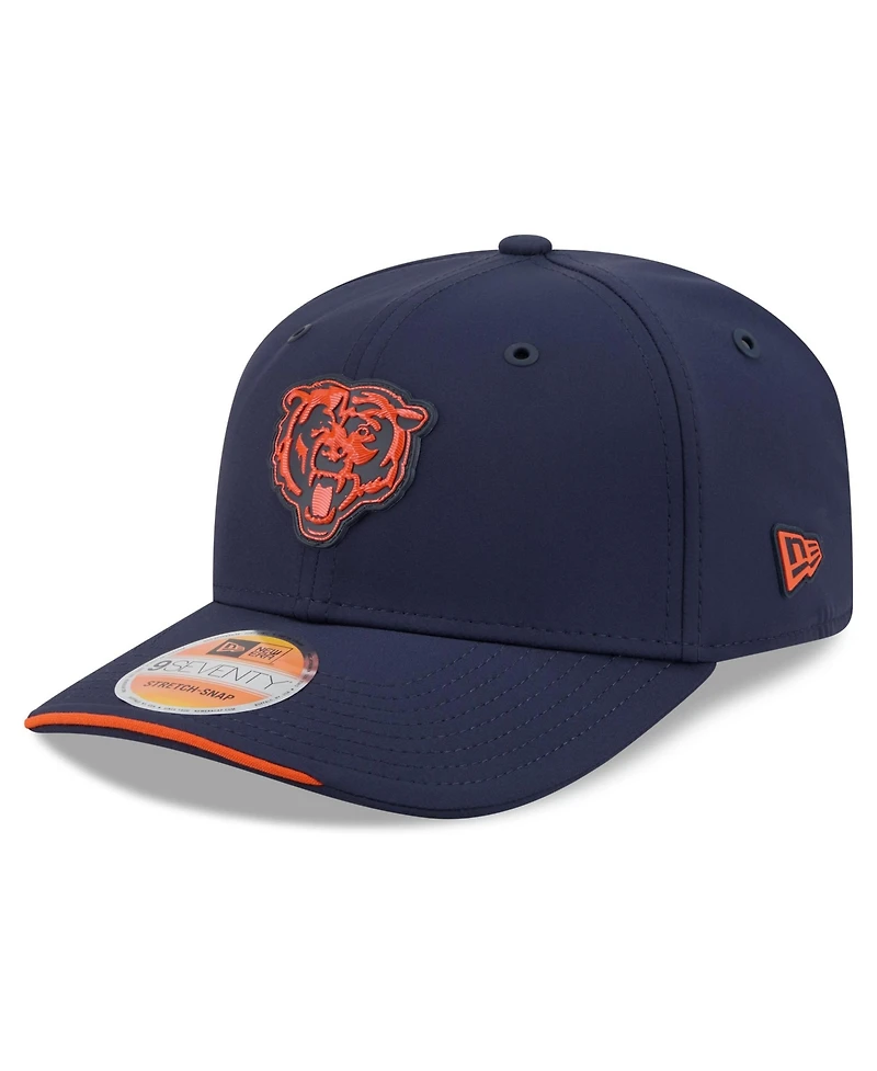 New Era Men's Navy Chicago Bears 2026 Sideline 9SEVENTY Adjustable Hat