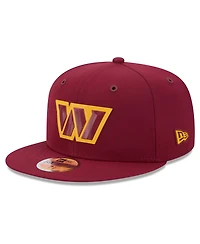 New Era Men's Burgundy Washington Commanders 2026 Sideline 59FIFTY Fitted Hat