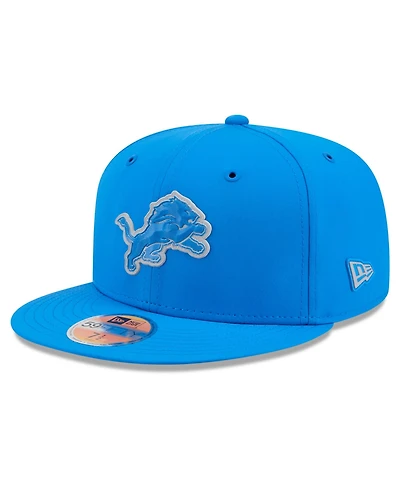 New Era Men's Blue Detroit Lions 2026 Sideline 59FIFTY Fitted Hat