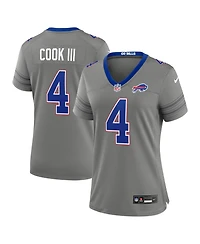 Nike Women's James Cook Iii Gray Buffalo Bills Nickel City Game Jersey