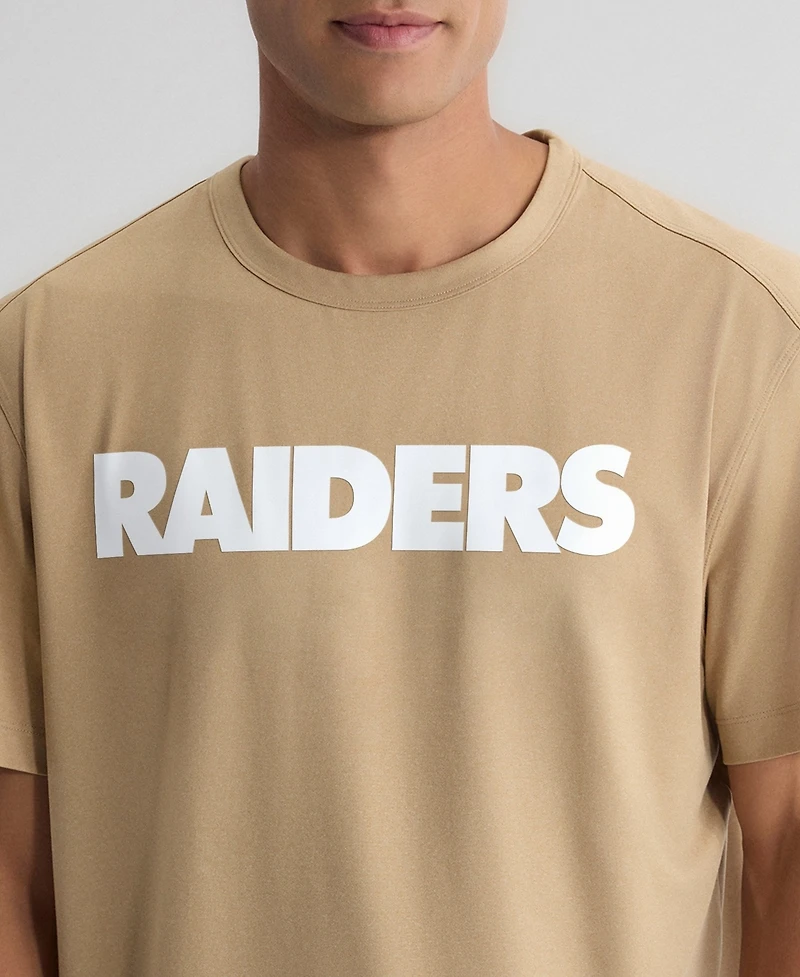 Fanatics Men's Tan Las Vegas Raiders Clutch T-Shirt