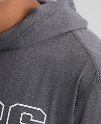 Fanatics Men's Charcoal Chicago Cubs ClutchLong sleeves Hooded T-Shirt
