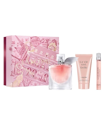 Lancome 3-Piece La Vie Est Belle Perfume Spray & Body Lotion Set