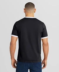 Darius Rucker Collection By Fanatics Men's Black Baltimore Orioles Washed Ringer T-Shirt