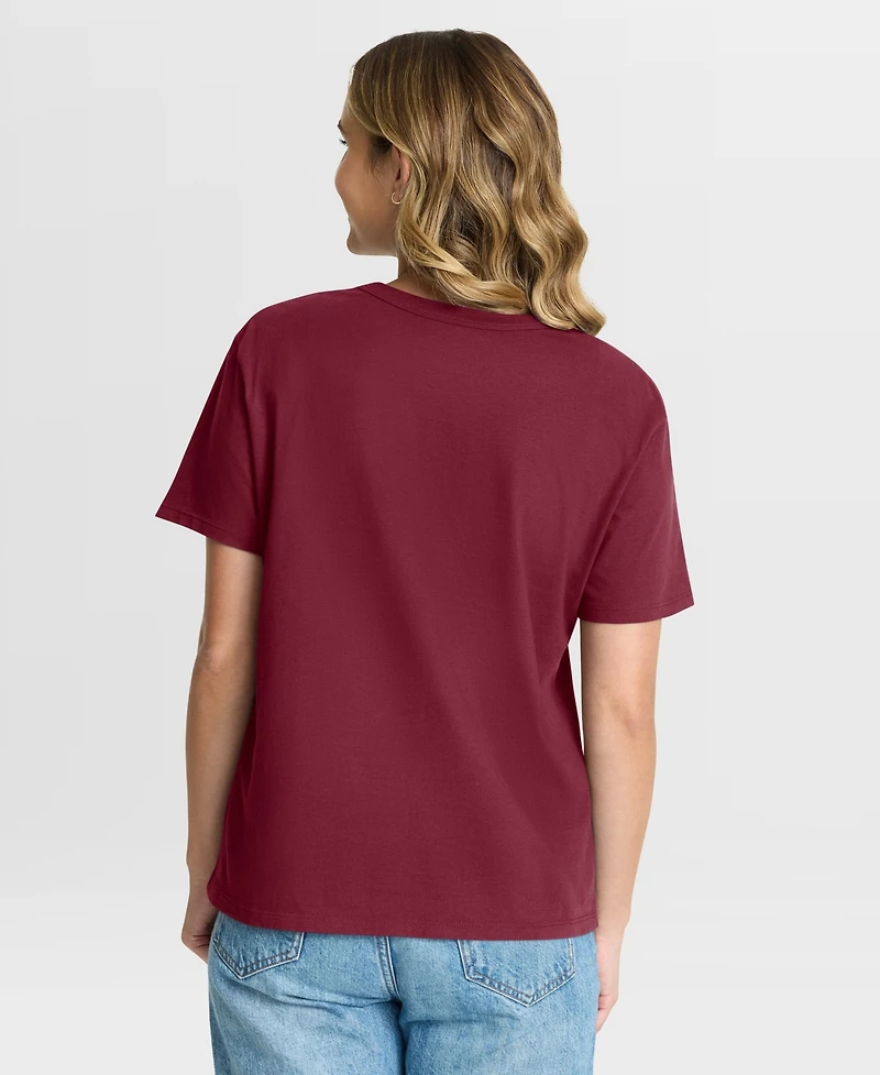 Fanatics Women's Burgundy Washington Commanders Fade Legacy T-Shirt