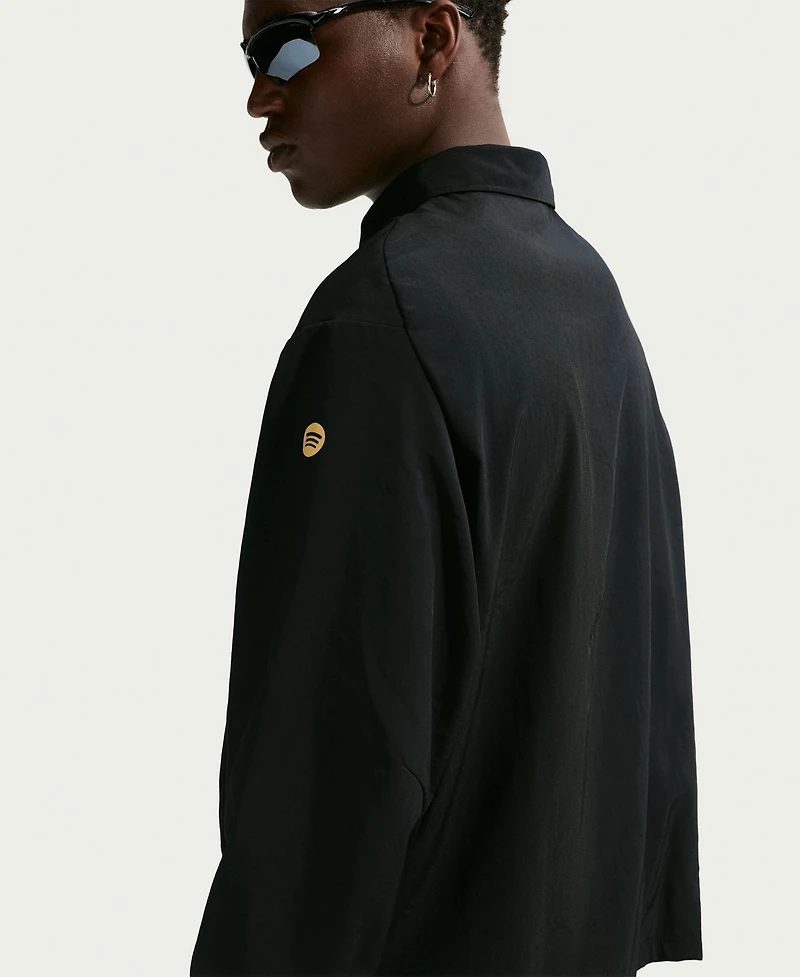 Nike Men's Black Barcelona 2026/27 Away Woven Full-Zip Jacket