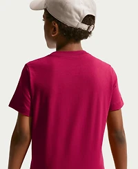 Nike Big Boys and Girls Red Barcelona Crest T-Shirt