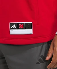 Adidas Men's 1 Scarlet Nebraska Huskers Home Hoodie