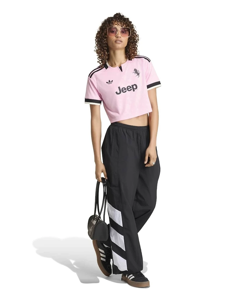 Adidas Women's Pink Juventus 2026/27 Away Cropped Replica Jersey