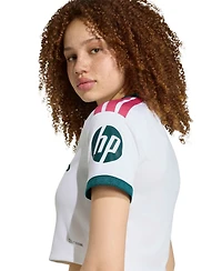 Adidas Women's White Real Madrid 2026/27 Home Cropped Replica Jersey