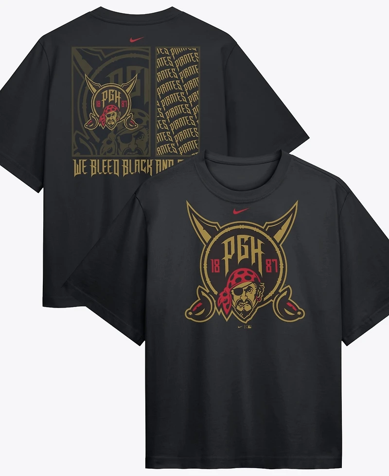 Nike Women's Black Pittsburgh Pirates Premium Essentials Relaxed Boxy T-Shirt
