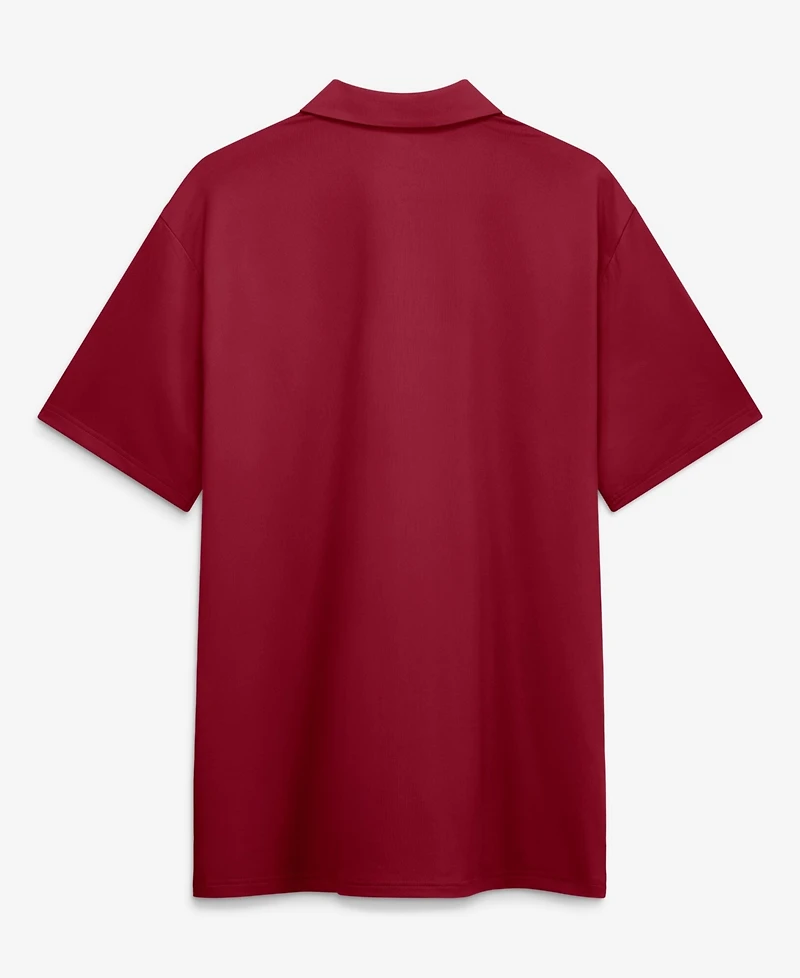 Jordan Men's Crimson Oklahoma Sooners 2026 Sideline Tour Dri-fit Polo Shirt
