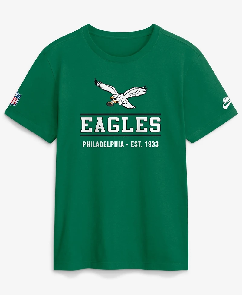 Nike Men's Kelly Green Philadelphia Eagles Sideline Alternate Final Sprint Dri-fit T-Shirt