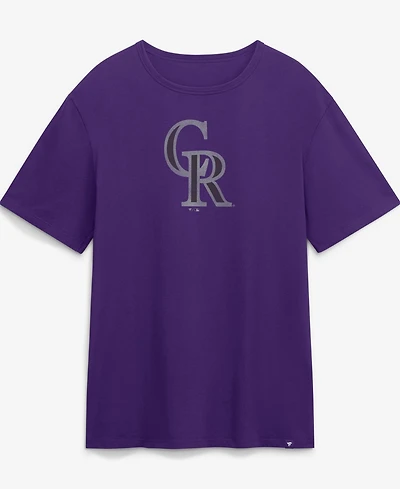 Fanatics Men's Purple Colorado Rockies Logo Legacy T-Shirt