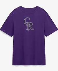 Fanatics Men's Purple Colorado Rockies Logo Legacy T-Shirt