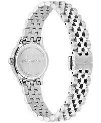 Ferragamo Women's Silver Stainless Steel Bracelet Watch 25mm