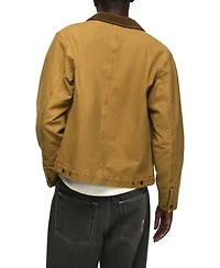 Lucky Brand Men's Canvas Zip-Front Utilitarian Jacket