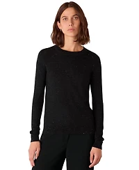 Whistles Women's Annie Sparkle Knit Top