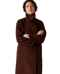 Whistles Women's Relaxed Double Faced Midi Coat