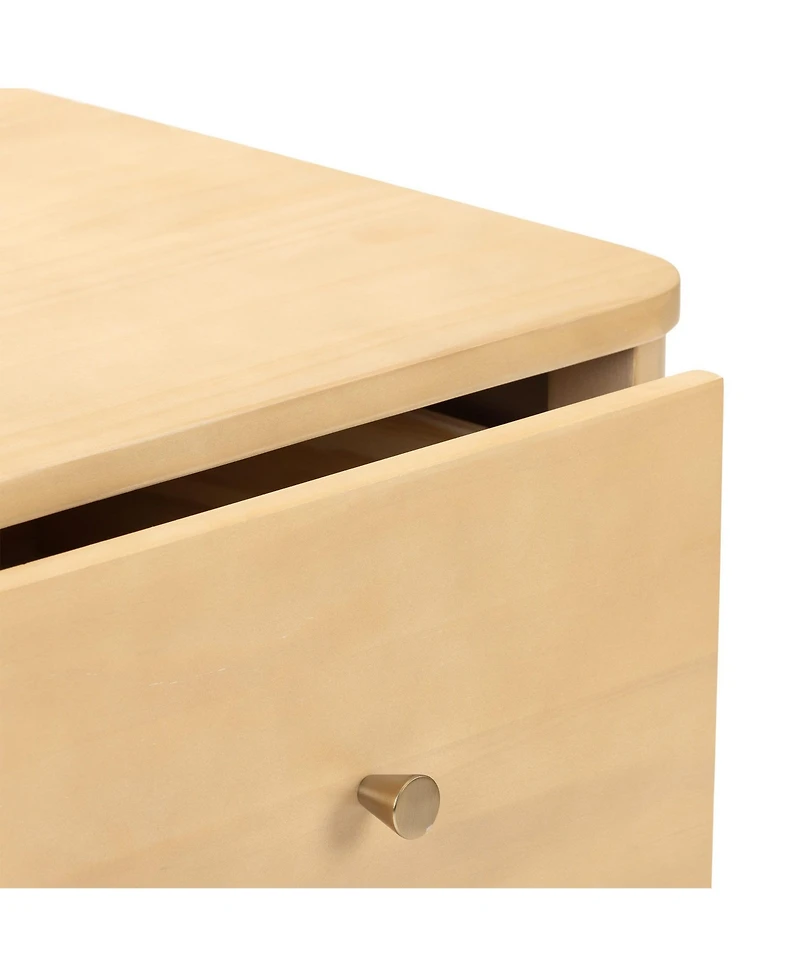 Plank+Beam Sutton 1 Drawer Nightstand, 18 x 18, Blonde