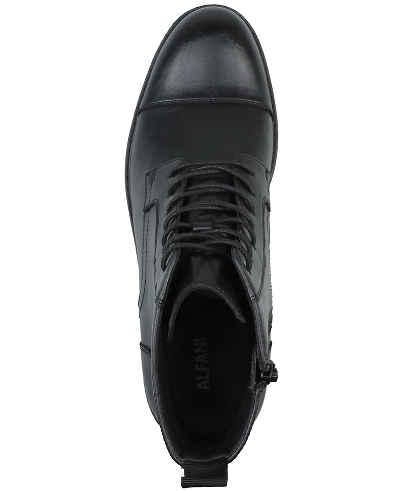 Alfani Rayyne Ankle Lace-up Memory Foam Boot, Macy's Exclusive