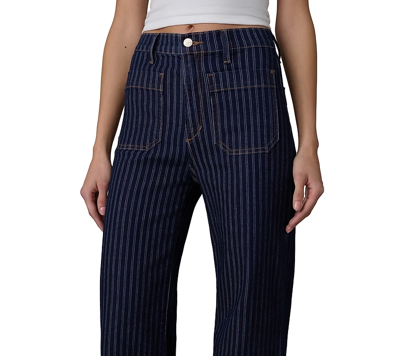 Joe's Jeans Women's Mia High-Rise Wide-Leg Patch Pocket