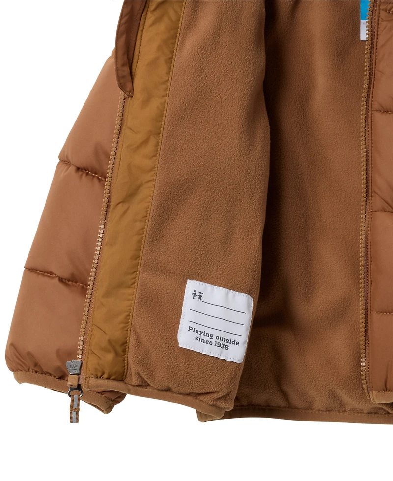 Columbia Girls' 7-16 Tiny Bear Hooded puffer Jacket