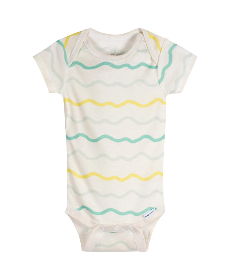 Onesies Brand Baby ( New born to 12 M onth ) Neutral 6-Piece and Active Pant Set, Milk Dinner