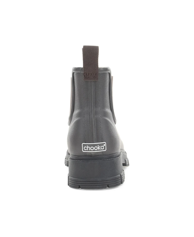Chooka Women's Quin Storm Lug Chelsea Rain Boot