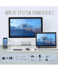 Aula F99 Pro Wireless Mechanical Keyboard, Tri-Mode Bt Usb-c, 8000mAh Battery, Rgb Backlit, Control Knob, Side-Printed Keys