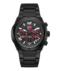 Ducati Corse Men's Chronograph DT019 Black Stainless Steel Watch 52mm