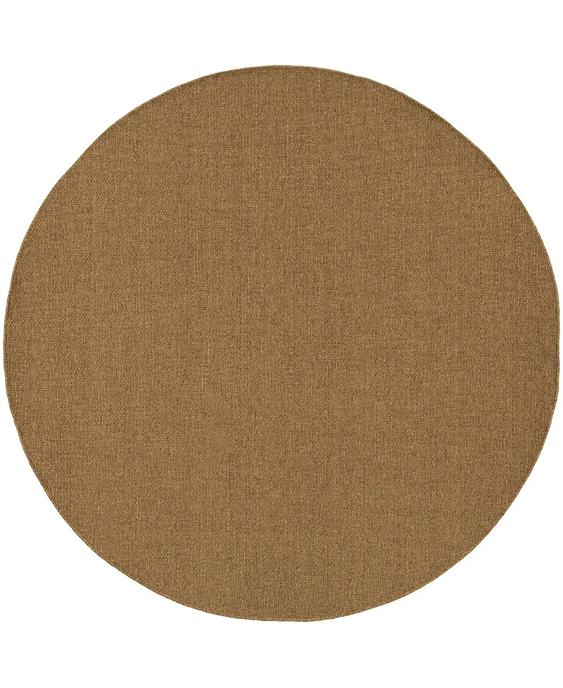Oriental Weavers Karavia 2061N Tan 7'10" Round Rug