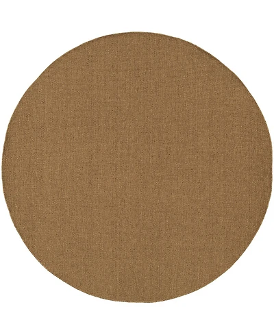 Oriental Weavers Karavia 2061N Tan 7'10" Round Rug