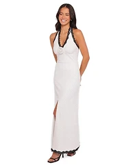 Petal and Pup Women's Conrad Halter Maxi Dress