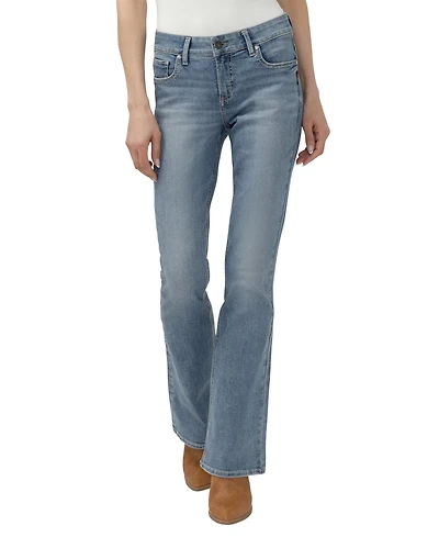 Silver Jeans Co. Women's Elyse Low-Rise Curvy-Fit Bootcut