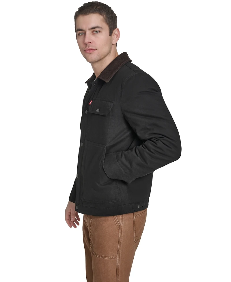 Levis Men's Cotton Canvas Workwear Jacket