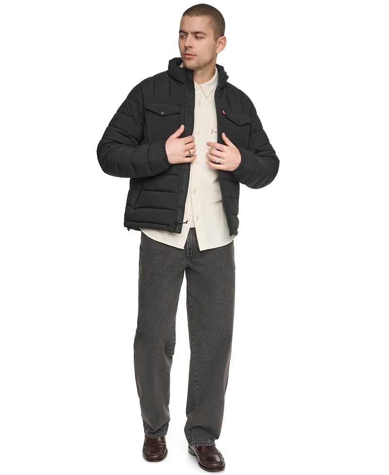 Levi's Men's Stretch Quilted Packable Jacket