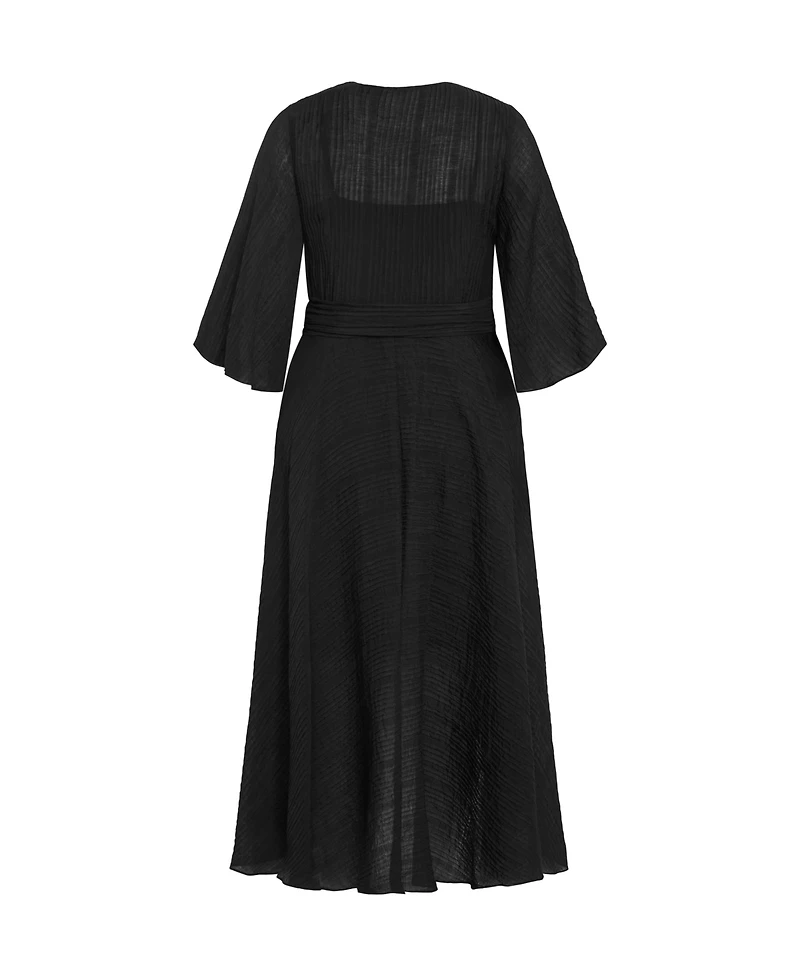 City Chic Plus Kira Maxi Dress
