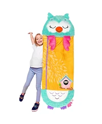 Happy Nappers Owl Medium 2-in-1 Pillow and Sleepy Sack