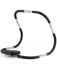 Gymax Portable Ab Trainer Fitness Crunch Workout Exerciser with Headrest Home Office Gym